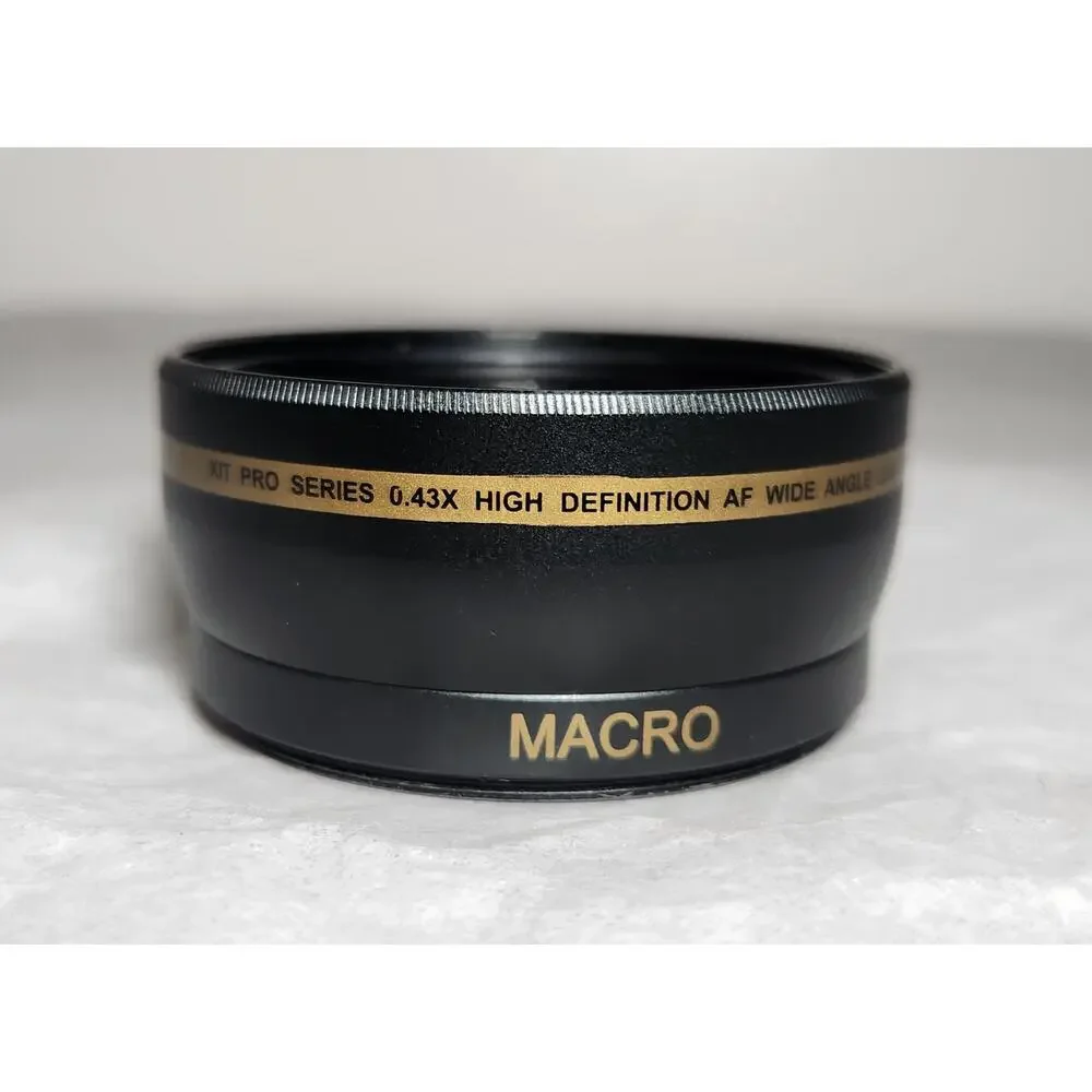 Xit Photo Pro Series 0.43x High Definition AF Wide Angle 58MM Lens Open Box